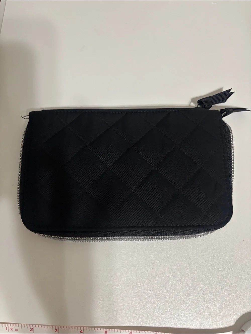 Vera Bradley black Quilted travel wallet